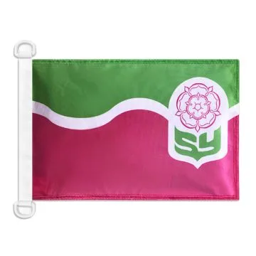 Pavillon nautique Comté du Yorkshire du Sud 45x30 cm Anneaux Plastiques