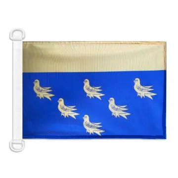 Pavillon nautique Comté du Sussex de l'Ouest 45x30 cm Anneaux Plastiques