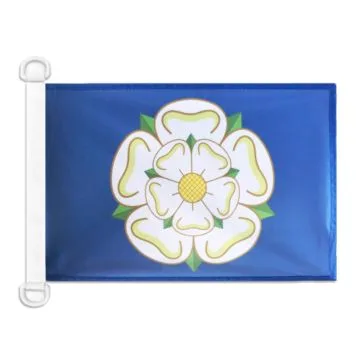 Pavillon nautique Comté de Yorkshire 45x30 cm Anneaux Plastiques