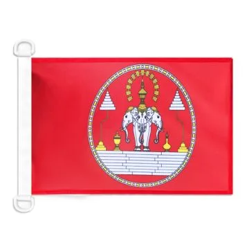 Pavillon nautique Armée de terre britannique 45x30 cm Anneaux Plastiques