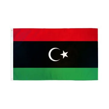 Drapeau Libye 150x90cm - Drapeau libyen 90 x 150 cm Polyester léger