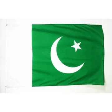 DRAPEAU PAKISTAN 150x90cm - DRAPEAU PAKISTANAIS 90 x 150 cm Polyester léger