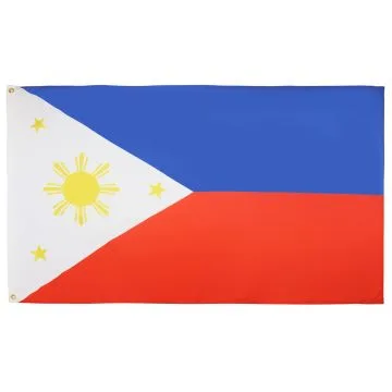 DRAPEAU PHILIPPINES 150x90cm - DRAPEAU PHILIPPIN 90 x 150 cm Polyester léger