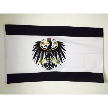 Drapeau Royaume de Prusse 1701-1918 150x90cm - Drapeau prussien 90 x 150 cm Polyester léger