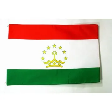 Drapeau Tadjikistan 150x90cm - Drapeau tadjik 90 x 150 cm Polyester léger