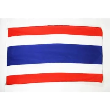 DRAPEAU THAÏLANDE 150x90cm - DRAPEAU THAÏLANDAIS 90 x 150 cm Polyester léger