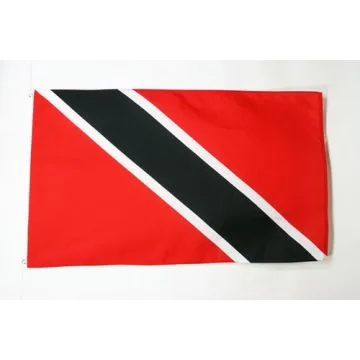 DRAPEAU TRINIDAD-ET-TOBAGO 150x90cm - DRAPEAU TRINIDADIEN 90 x 150 cm Polyester léger
