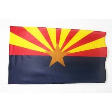 DRAPEAU ARIZONA 150x90cm - DRAPEAU ETAT AMÉRICAIN - USA - ETATS-UNIS 90 x 150 cm Polyester léger