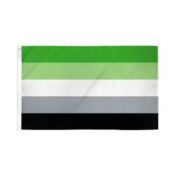 Drapeau Aromantisme  150x90cm - Drapeau amorantique 90 x 150 cm Polyester léger