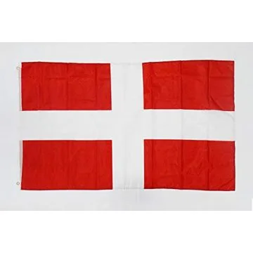 DRAPEAU SAVOIE 150x90cm - DRAPEAU SAVOYARD 90 x 150 cm Polyester léger