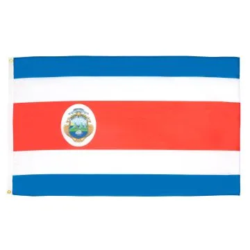 DRAPEAU COSTA RICA 150x90cm - DRAPEAU COSTARICAIN 90 x 150 cm Polyester léger