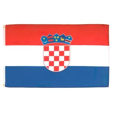 DRAPEAU CROATIE 150x90cm - DRAPEAU CROATE 90 x 150 cm Polyester léger