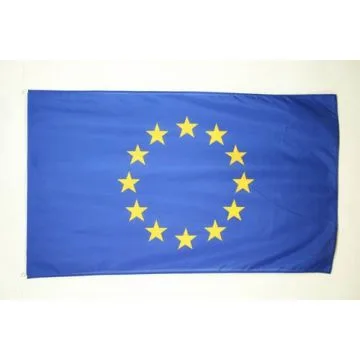 DRAPEAU EUROPE 250x150cm polyester léger - GRAND DRAPEAU EUROPÉEN 150 x 250 cm