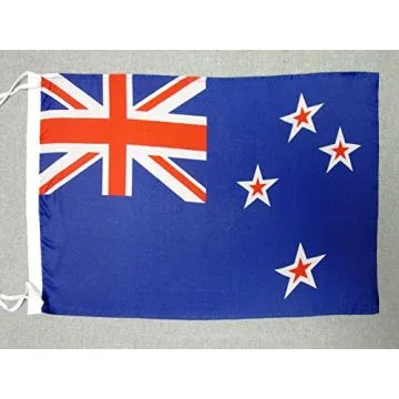DRAPEAU NOUVELLE-ZÍ?LANDE 45x30cm - PAVILLON NÍ?O-ZÍ?LANDAIS 30 x 45 cm polyester léger