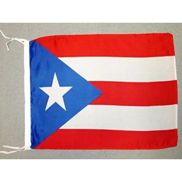 DRAPEAU PORTO RICO 45x30cm - PAVILLON PORTORICAIN 30 x 45 cm polyester léger