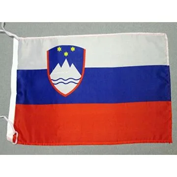 DRAPEAU SLOVÍ?NIE 45x30cm - PAVILLON SLOVÍ?NE 30 x 45 cm polyester léger