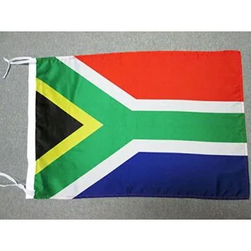 DRAPEAU AFRIQUE DU SUD 45x30cm - PAVILLON SUD AFRICAIN 30 x 45 cm polyester léger