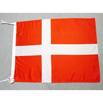 DRAPEAU DANEMARK 45x30cm - PAVILLON DANOIS 30 x 45 cm polyester léger