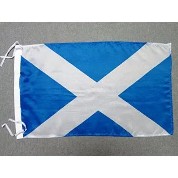 DRAPEAU ECOSSE 45x30cm - PAVILLON Í?COSSAIS 30 x 45 cm polyester léger