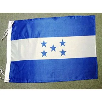 DRAPEAU HONDURAS 45x30cm - PAVILLON HONDURIEN 30 x 45 cm polyester léger