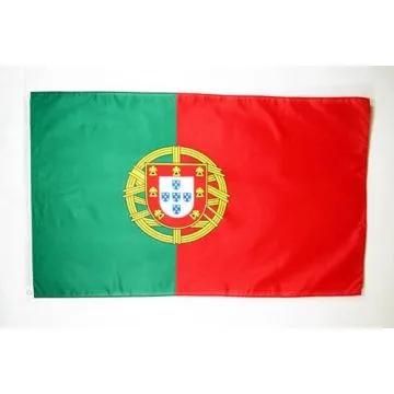DRAPEAU PORTUGAL 90x60cm - DRAPEAU PORTUGAIS 60 x 90 cm Polyester léger