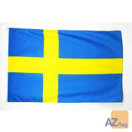DRAPEAU SUÍ?DE 90x60cm - DRAPEAU SUÍ?DOIS 60 x 90 cm Polyester léger