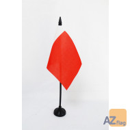 DRAPEAU DE TABLE DUBAÏ 15x10cm - PETIT DRAPEAUX DE BUREAU DOUBAI AUX ÉMIRATS ARABES UNIS 10 x 15 cm