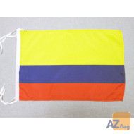 DRAPEAU COLOMBIE 45x30cm - PAVILLON COLOMBIEN 30 x 45 cm haute qualité