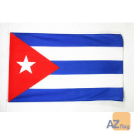 DRAPEAU CUBA 250x150cm - GRAND DRAPEAU CUBAIN 150 x 250 cm
