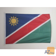 DRAPEAU NAMIBIE 90x60cm - DRAPEAU NAMIBIEN 60 x 90 cm Spécial Extérieur - DRAPEAUX
