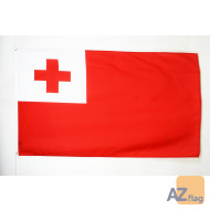 DRAPEAU TONGA 150x90cm - DRAPEAU TONGIEN 90 x 150 cm Polyester léger