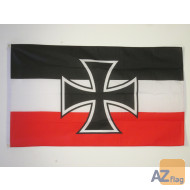 DRAPEAU GERMAN JACK 90x60cm - DRAPEAU ALLEMAGNE DE GUERRE WWII 60 x 90 cm - DRAPEAUX
