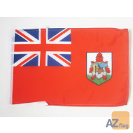 DRAPEAU BERMUDES 45x30cm - PAVILLON DES BERMUDES 30 x 45 cm haute qualité