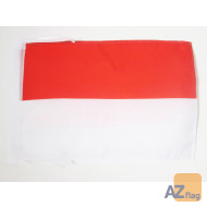 DRAPEAU INDONÉSIE 45x30cm - PAVILLON INDONÉSIEN 30 x 45 cm haute qualité