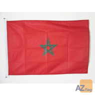 DRAPEAU MAROC 150x90cm - DRAPEAU MAROCAIN 90 x 150 cm Spécial Extérieur - DRAPEAUX