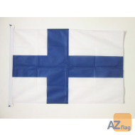 DRAPEAU FINLANDE 90x60cm - DRAPEAU FINLANDAIS 60 x 90 cm Spécial Extérieur - DRAPEAUX