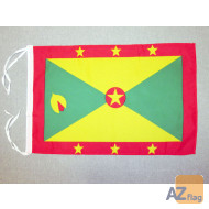 DRAPEAU GRENADE 45x30cm - PAVILLON GRENADIN 30 x 45 cm haute qualité