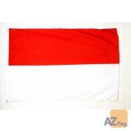 DRAPEAU MONACO 150x90cm - DRAPEAU MONÉGASQUE 90 x 150 cm Polyester léger