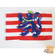 DRAPEAU BRUGES 45x30cm - PAVILLON BRUGGE EN FLANDRES 30 x 45 cm haute qualité