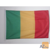 DRAPEAU MALI 90x60cm - DRAPEAU MALIEN 60 x 90 cm Spécial Extérieur - DRAPEAUX