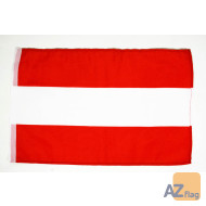 DRAPEAU AUTRICHE 45x30cm - DRAPEAU AUTRICHIEN 30 x 45 cm avec fourreau