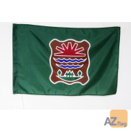 Drapeau Abénaquis de l\'est du Québec 150x90cm - Drapeau amérindien 90 x 150 cm Fourreau pour hampe