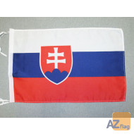 DRAPEAU SLOVAQUIE 45x30cm - PAVILLON SLOVAQUE 30 x 45 cm haute qualité