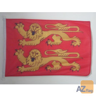 DRAPEAU BASSE-NORMANDIE 90x60cm - DRAPEAU BAS-NORMAND - FRANCE 60 x 90 cm Spécial Extérieur - DRAPEAUX