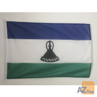 DRAPEAU LESOTHO 90x60cm - DRAPEAU LÍ?SOTHAN 60 x 90 cm Spécial Extérieur - DRAPEAUX