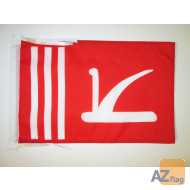DRAPEAU KASHMIRIS DU PAKISTAN ET INDE 45x30cm - PAVILLON CACHEMIRI 30 x 45 cm haute qualité