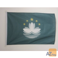 DRAPEAU MACAO 90x60cm - DRAPEAU CHINOIS 60 x 90 cm Spécial Extérieur - DRAPEAUX