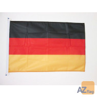 DRAPEAU ALLEMAGNE 150x90cm oeillets - DRAPEAU ALLEMAND 90 x 150 cm Spécial Extérieur - DRAPEAUX