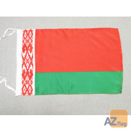 DRAPEAU BIÉLORUSSIE 45x30cm - PAVILLON BIÉLORUSSE 30 x 45 cm haute qualité