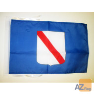 DRAPEAU CAMPANIE 45x30cm - PAVILLON CAMPANIA - ITALIE 30 x 45 cm haute qualité